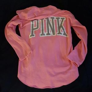 PINK light weight hoodie 💞